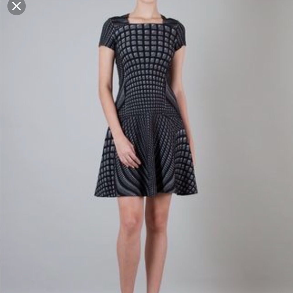 👯‍♀️Diane Von Furstenberg optical illusion dress